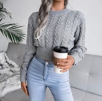 Image 1 of NOT INTERESTED SWEATER