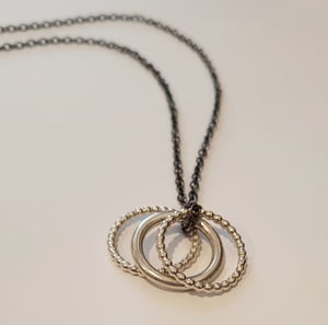Image of 3 ring circus necklace