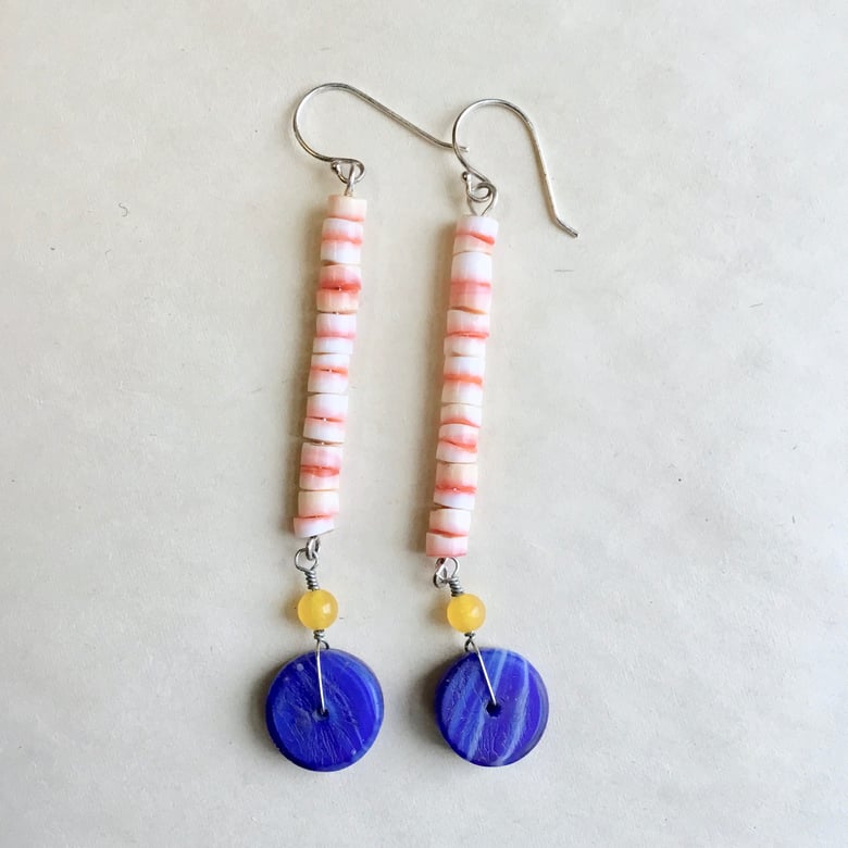 Image of Trade Beads earrings