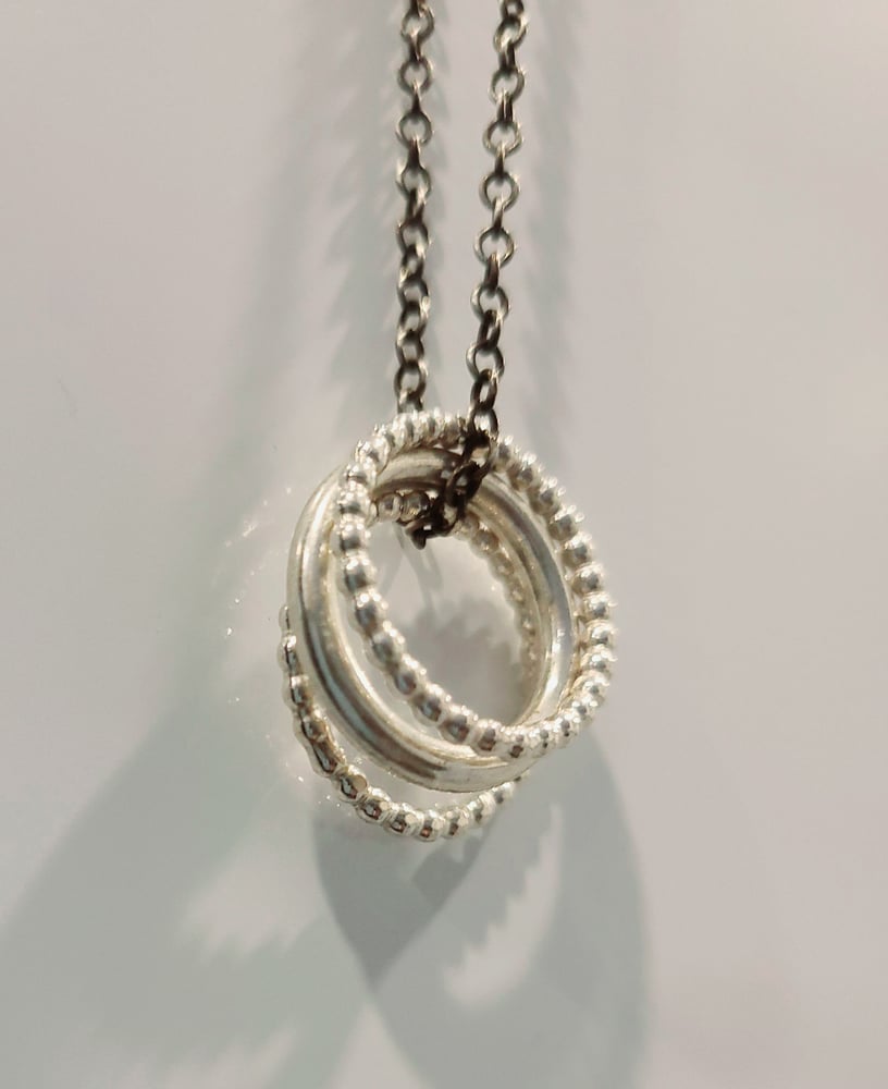 Image of 3 ring circus necklace