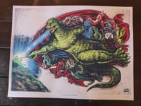 Image 1 of MUTATION OF ATOM Silkscreen Art Print