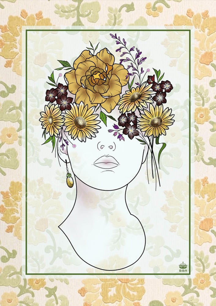 Image of Flower Girl Print