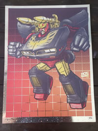 Image 2 of Firebird Silkscreen Art Print 