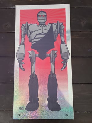 Iron Andre Silkscreen Art Print 