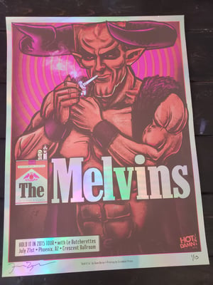 The Melvins Gig Poster 2015 Phoenix