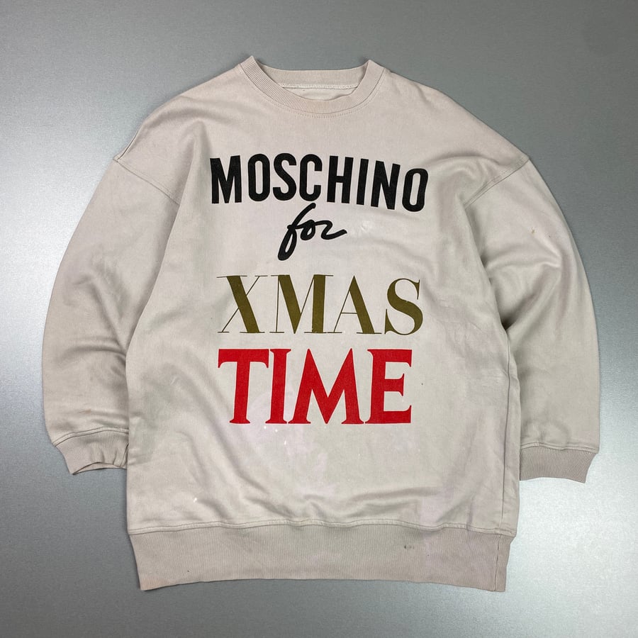 Image of Women's Moschino sweatshirt, size small