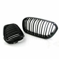 Image 4 of BMW 1 Series F20 F21 Gloss Black Double Spoke M Kidney Grille Grilles 15-18
