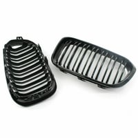 Image 3 of BMW 1 Series F20 F21 Gloss Black Double Spoke M Kidney Grille Grilles 15-18