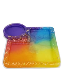 Image 1 of Magic Rainbow Rolling Tray