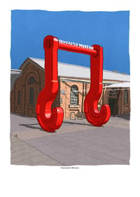 Image 1 of Newcastle Museum Hooks Digital Print