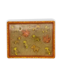 Image 1 of Autumn Fossilized Golden Dinosaur Tray