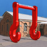 Image 2 of Newcastle Museum Hooks Digital Print