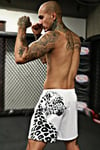 Primal Savage- Athletic shorts Wht