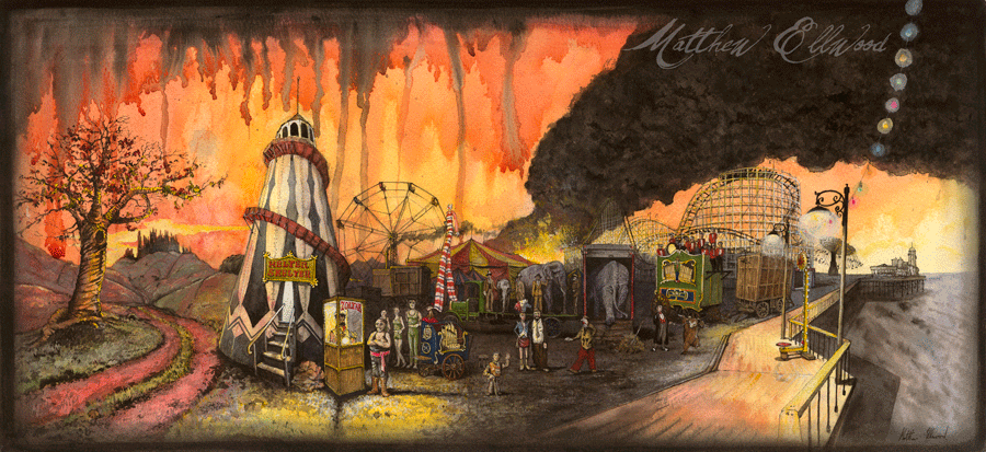 Image of While the Big Top Burns