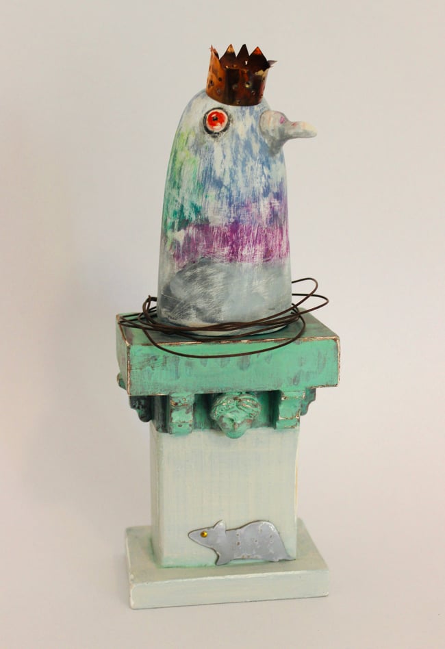 Prince of the Bowery Pigeon Bird Art