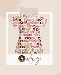 Image 2 of Happy Print Scrub Tops