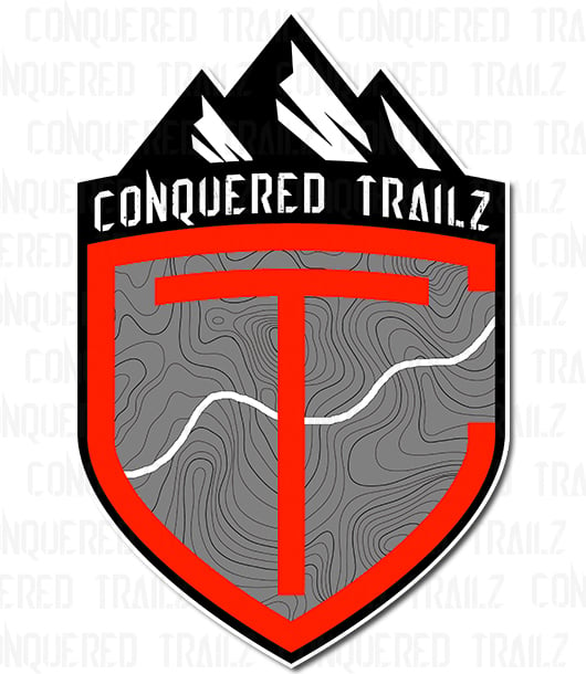 Image of Conquered Trailz Logo Badge - Multiple Colors