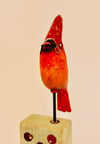 The Cardinal Bird Sculpture