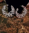 Rhinestone Hoops