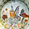Fairy Garden Porcelain Dish