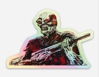 War holo sticker