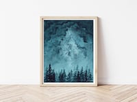 Image 1 of Paradise Monochrome Milky Way Forest