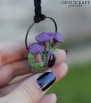 Image 2 of Amethyst Mushrooms Necklace