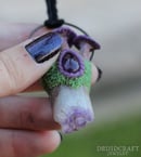 Image 3 of Amethyst Mushrooms Necklace
