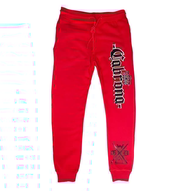 Red "Cabrona" Jogger Women