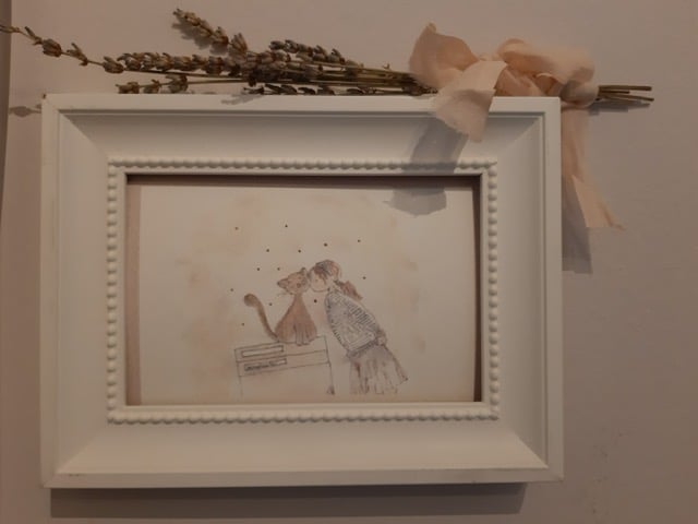 Image of Biglietti Auguri - La Cartolina illustrata di forma rettangolare - Presentazione e Packaging 