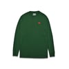 OP LOGO EMBROIDERED PREMIUM LONG SLEEVE - GREEN
