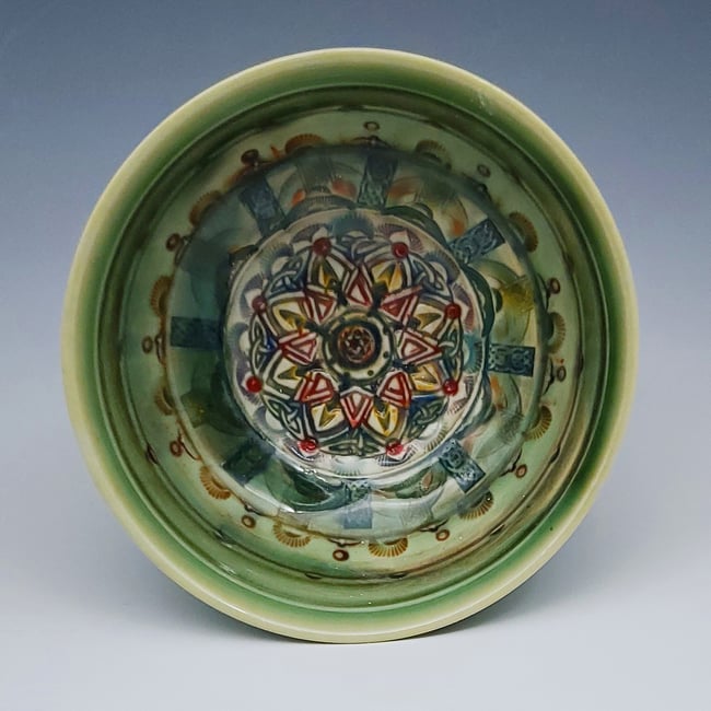 Small Celtic Mandala Dish