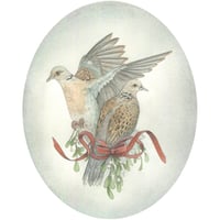 Image 1 of Original Artwork: Two Turtle Doves