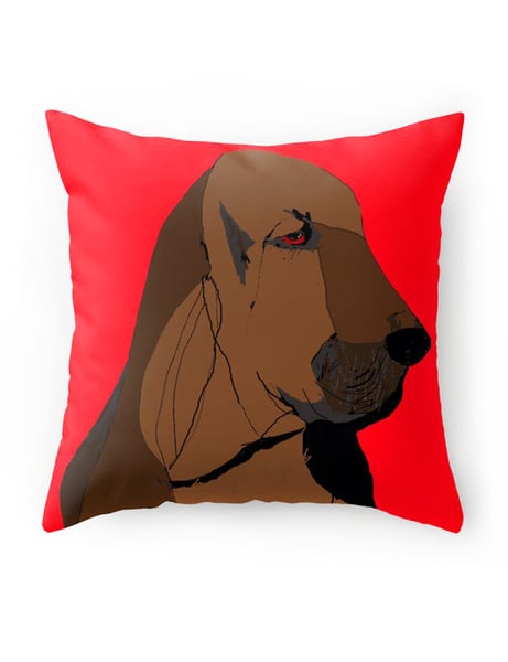 Image of Bloodhound Pillow