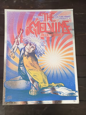 The Melvins Gig Poster 2019 Fort Lauderdale 