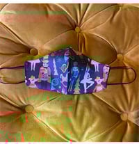 Image 1 of Navy nutcracker & ballerina mask 