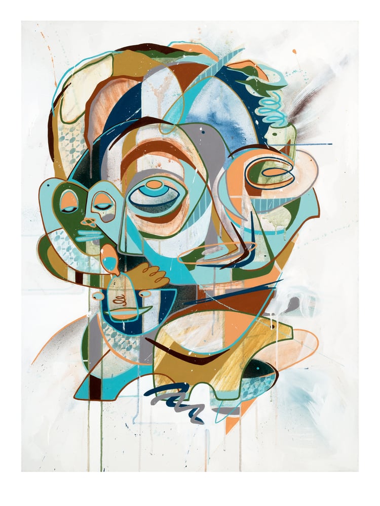 Image of Giclee : fuck your fears / he not busy being born is busy dying