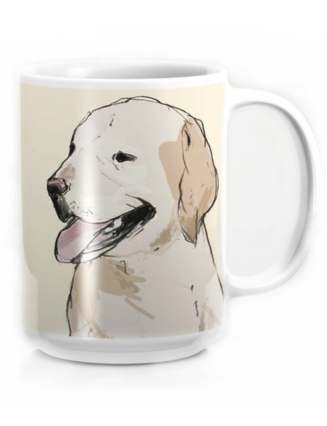 Image of Yellow Lab Mug