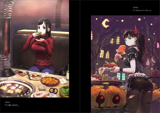 TABE GIRL Jun Artworks Collection