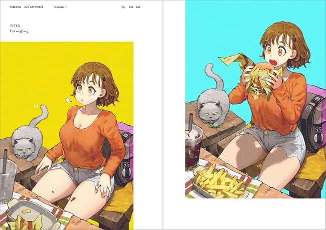 TABE GIRL Jun Artworks Collection