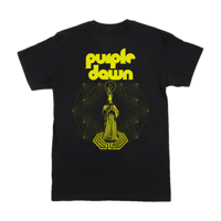 Purple Dawn Black/Yellow T-shirt