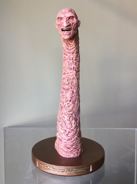 Image of FLESHY FREDDY SNAKE MAQUETTE - PERSONALLY PAINTED BY KEVIN