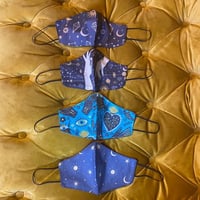 Image 4 of Navy mystical hands mask