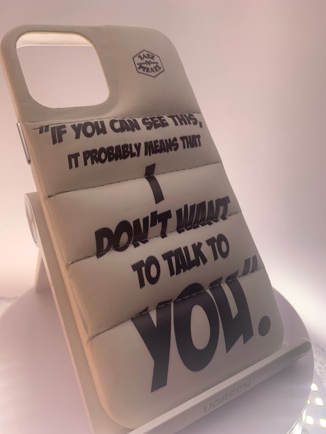 I don’t wanna Talk