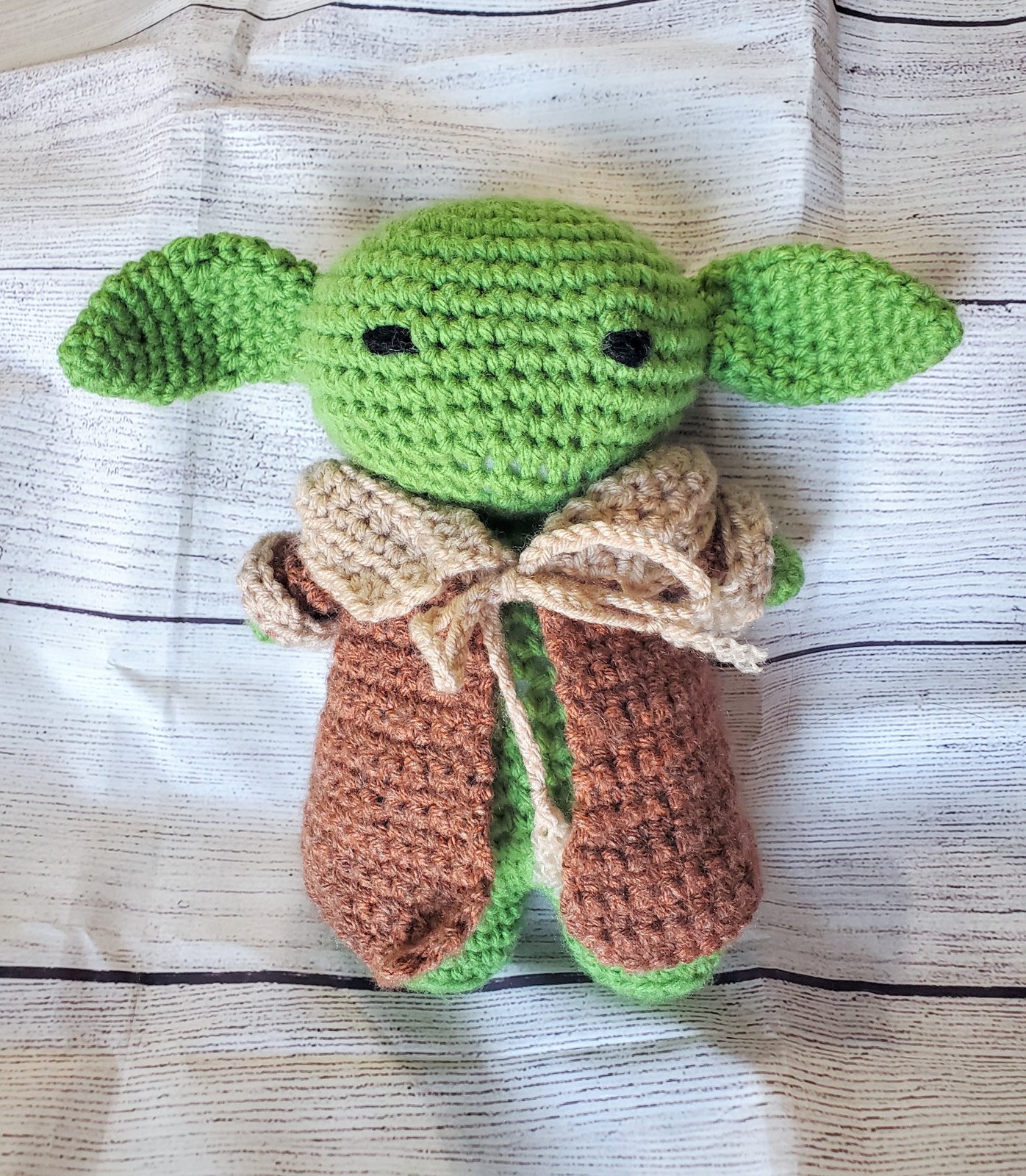 Amigurumi grogu hot sale