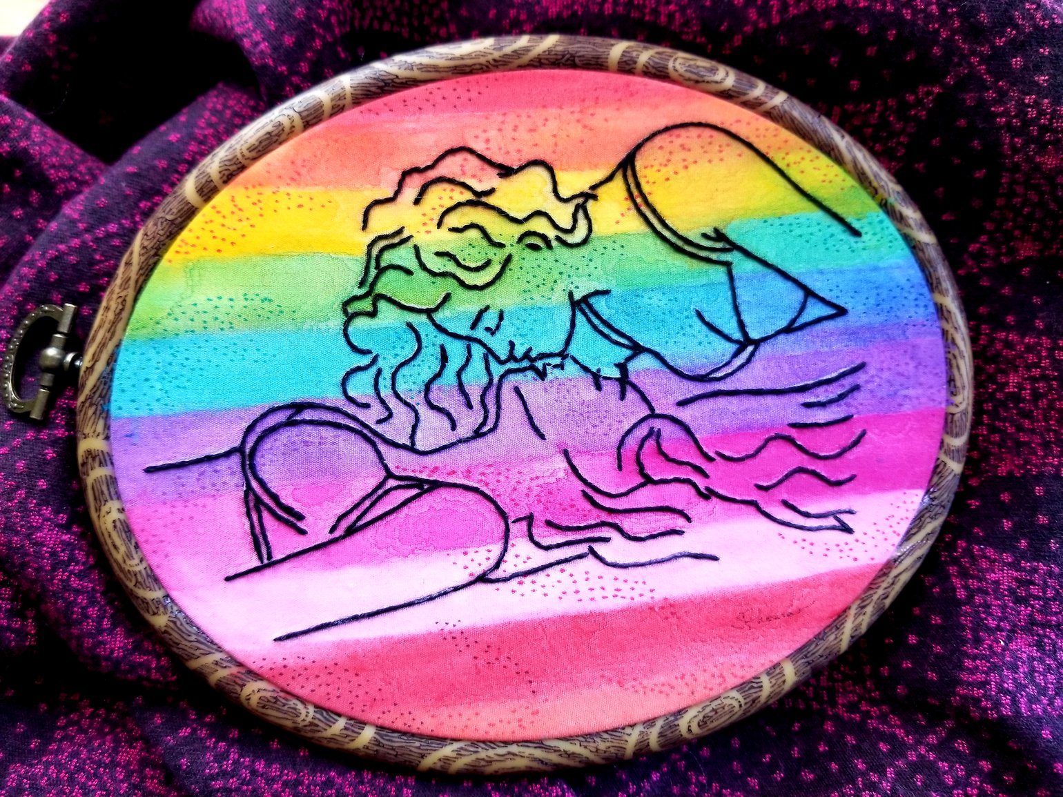 Image of LGBTQ Erotic Embroidery 