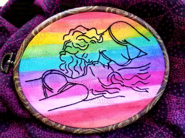 Image of LGBTQ Erotic Embroidery 