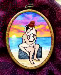 Sex on the Beach Erotic Embroidery 