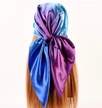 Image 1 of OMBRE HEAD SCARF