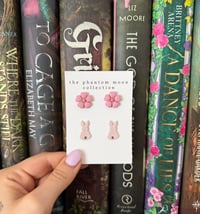 Image 1 of Flower & Bunny Stud Pack